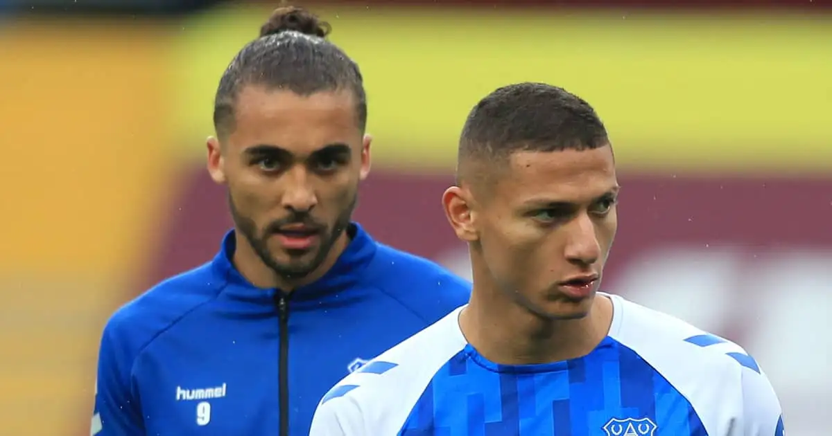 Everton pair Dominic Calvert-Lewin and Richarlison