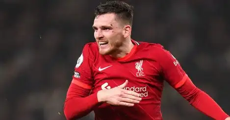 Andy Robertson reveals personal target and says Liverpool pal is serious rival