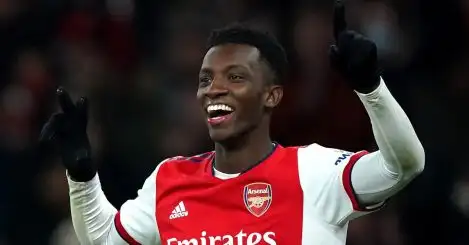 Hat-trick hero Nketiah sees Arsenal progress to semis despite spirited Sunderland showing