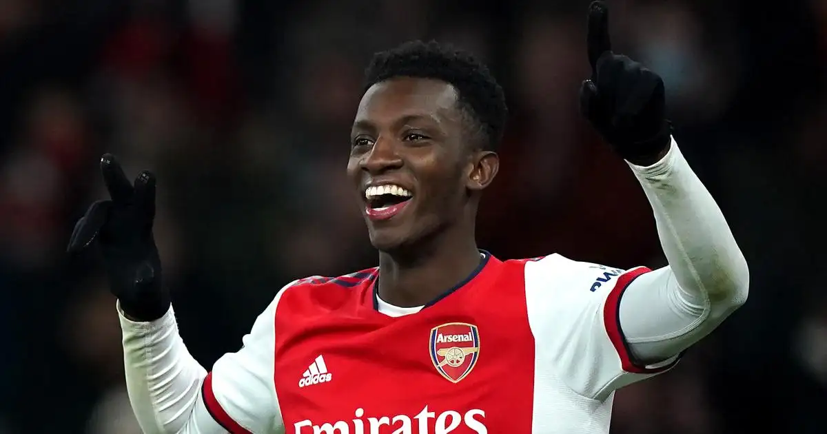 Hat-trick hero Nketiah sees Arsenal progress to semis despite spirited Sunderland showing