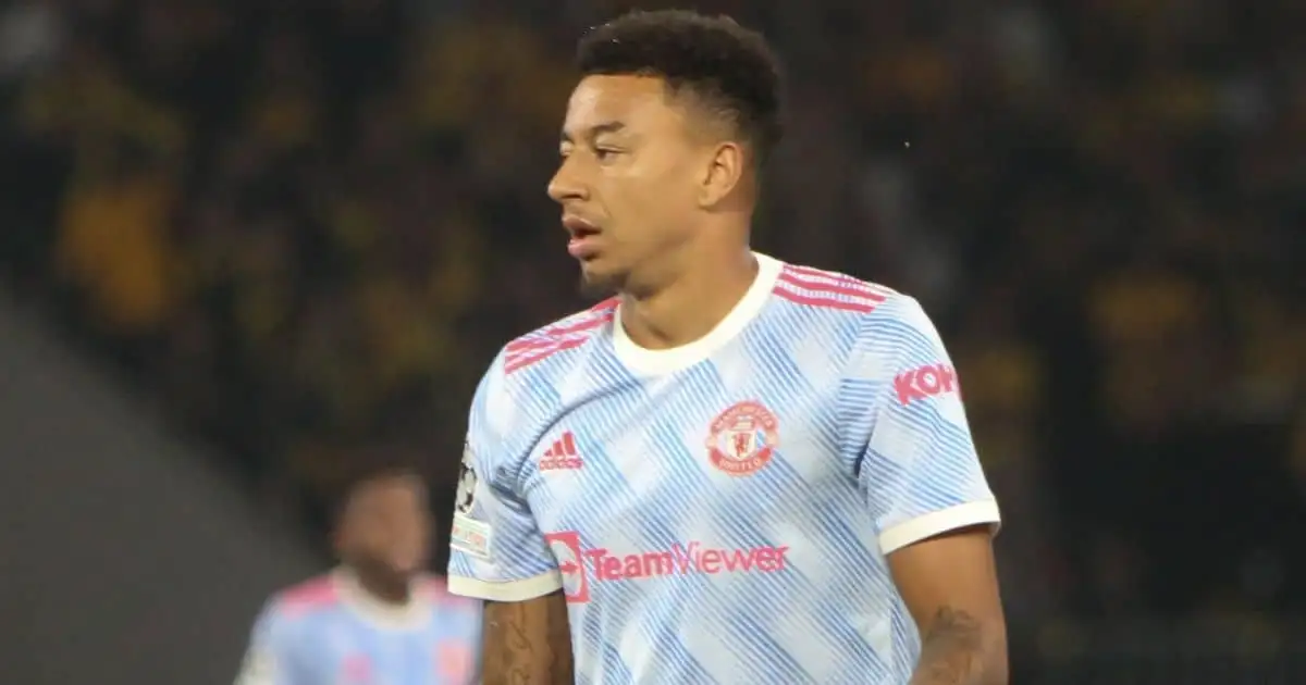 Jesse Lingard, playing for Manchester United in the Champions League clash at Young Boys