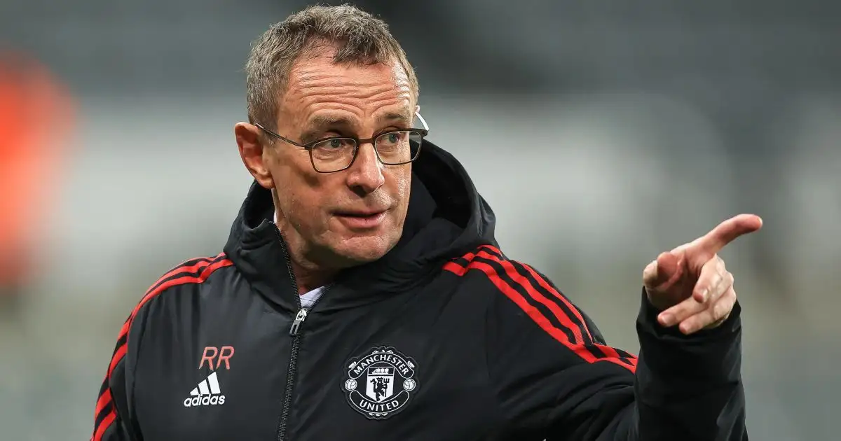 Ralf Rangnick Newcastle v Man Utd