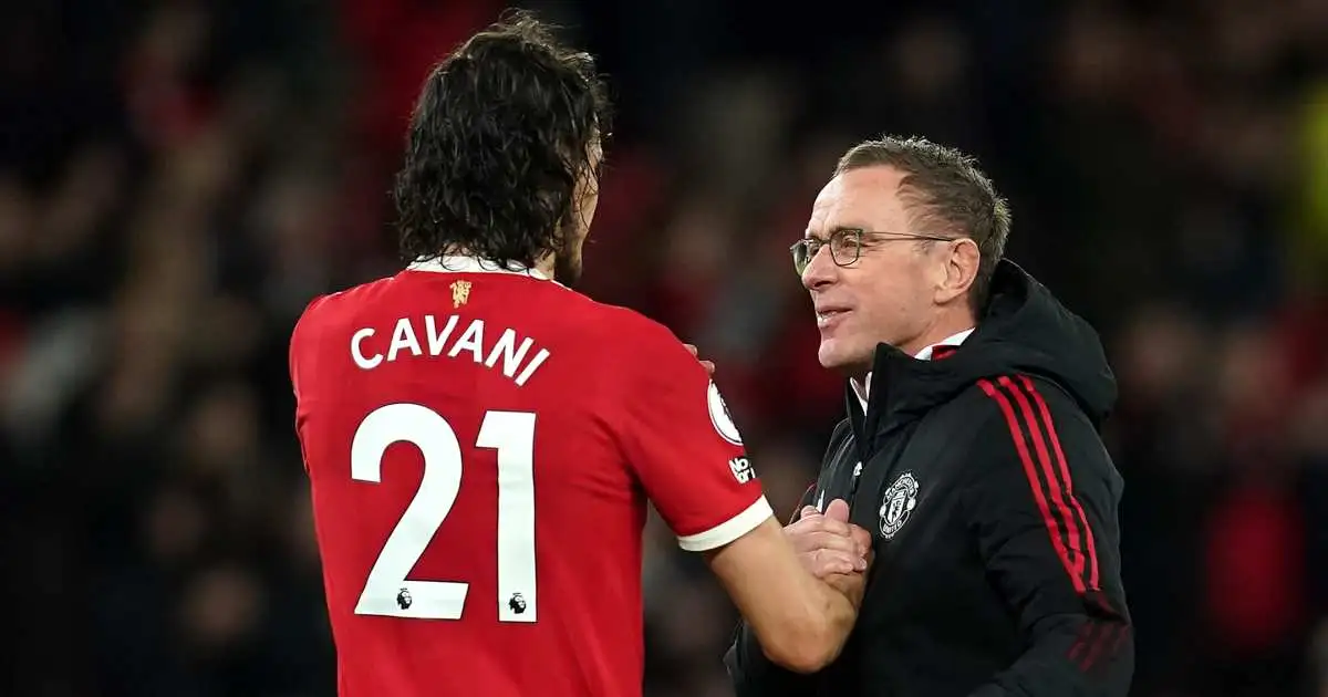 Cavani receives unequivocal transfer response from Rangnick – ‘He knows that’