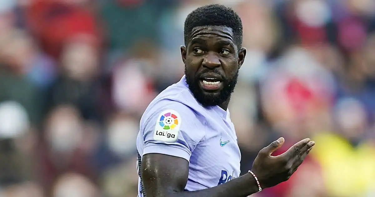 Samuel Umtiti Barcelona December 2021