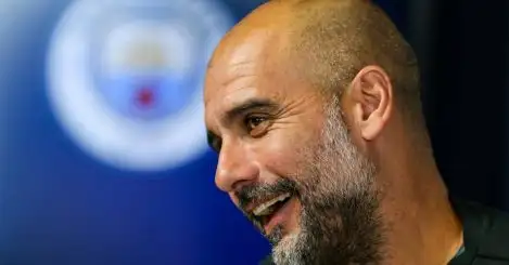Pep Guardiola responds as another source claims major Man City striker signing talks