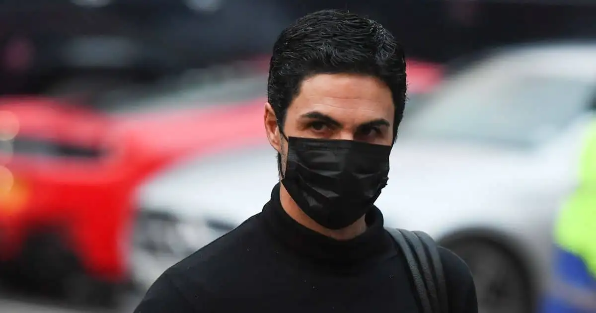 Mikel Arteta Arsenal January 2022