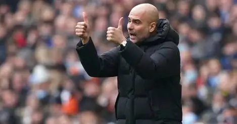 ‘Listen, that will be a problem’ – Guardiola makes Man City title claim but offers Liverpool warning