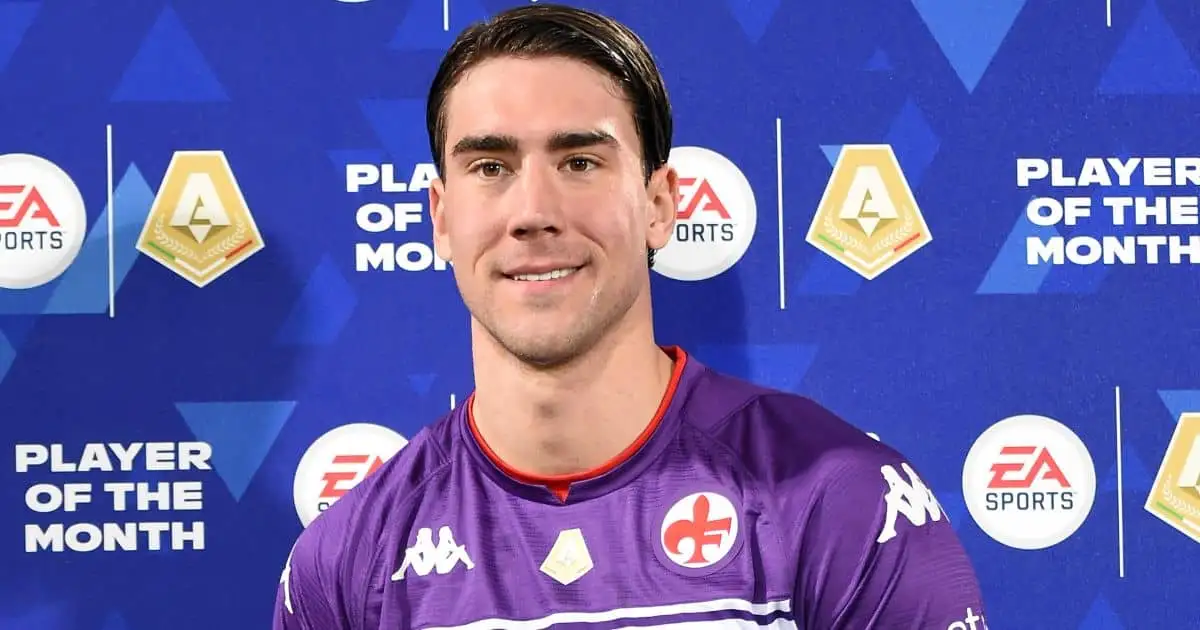 Dusan Vlahovic, Fiorentina player of the month after Serie A game v Torino