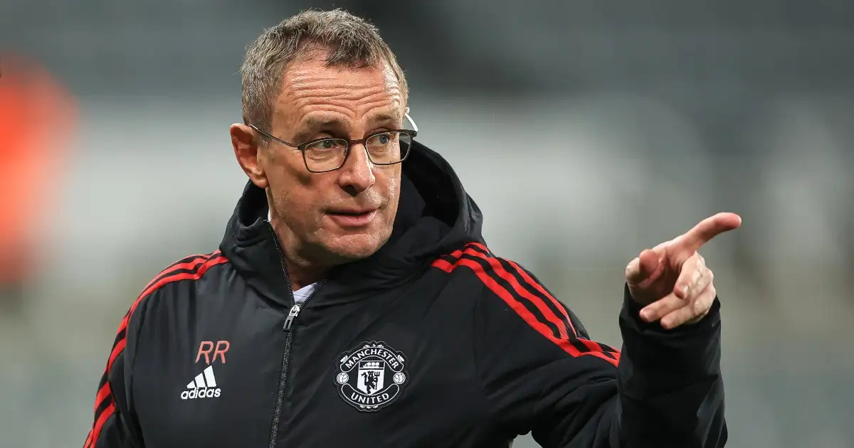 Man Utd manager Ralf Rangnick