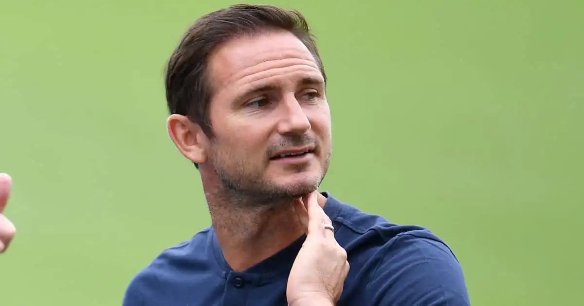 Frank Lampard former Chelsea manager at Stamford Bridge