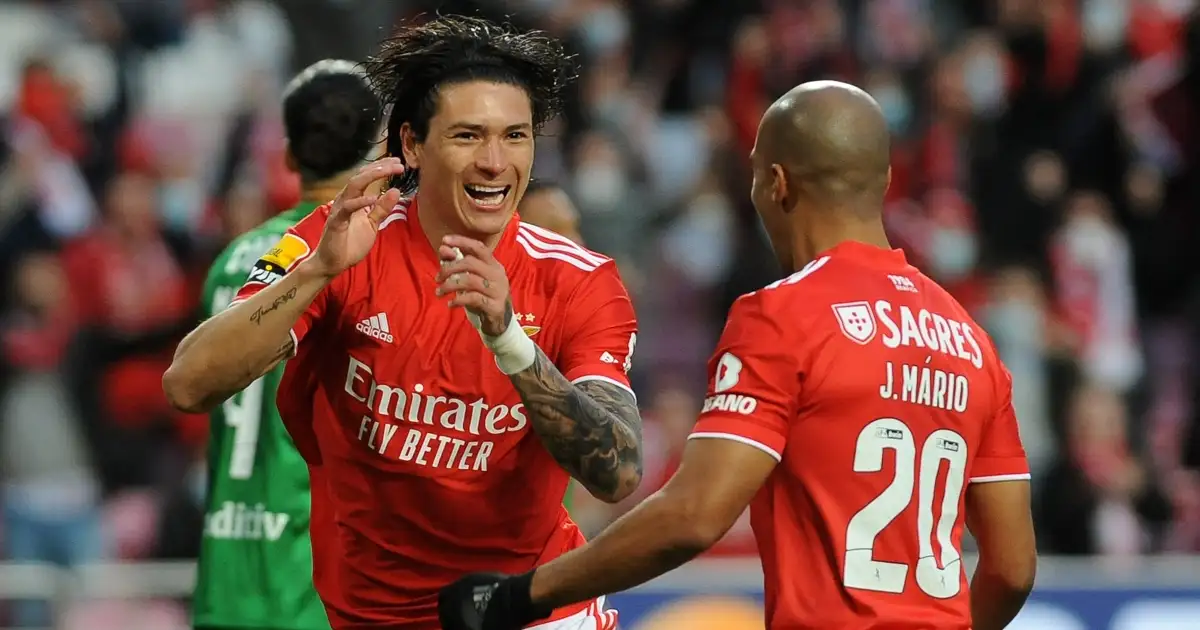 Liverpool target Darwin Nunez of Benfica
