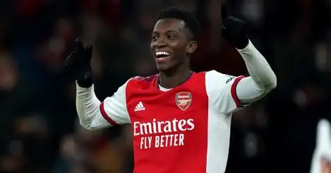 Arsenal reject second offer from Premier League club for wantaway striker Eddie Nketiah