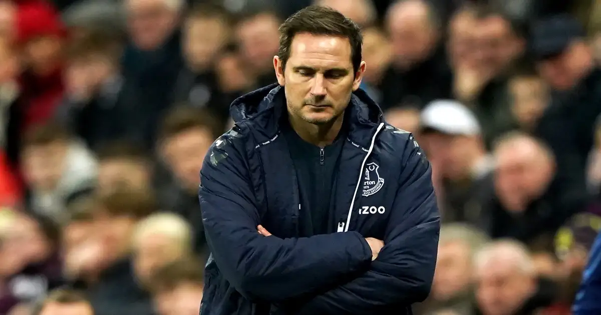 Everton boss Frank Lampard