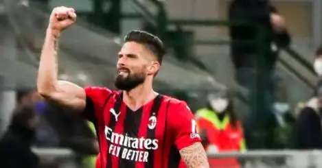Giroud continues free-scoring form as Milan boss hails ‘very positive atmosphere’