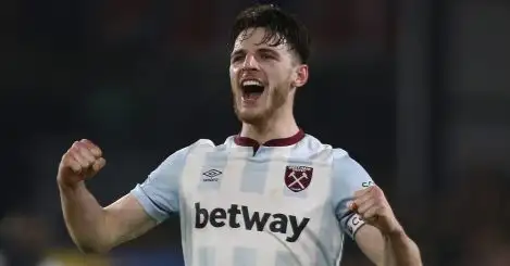 Declan Rice issues major come-and-get-me plea to Chelsea, Man Utd with UCL admission