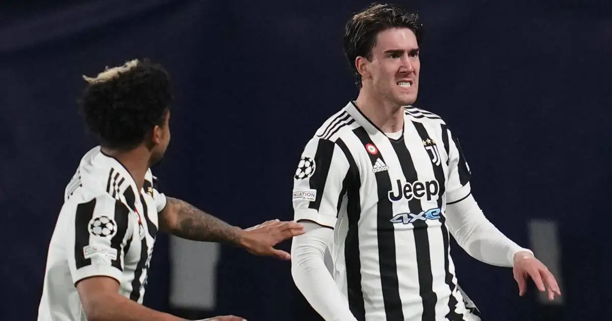 Dusan Vlahovic makes dream Champions League debut but Juventus pegged back by Villarreal