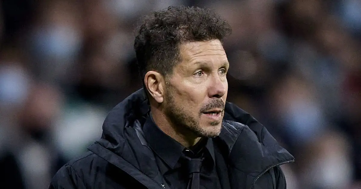 Diego Simeone happy with performance but says Man Utd have advantage