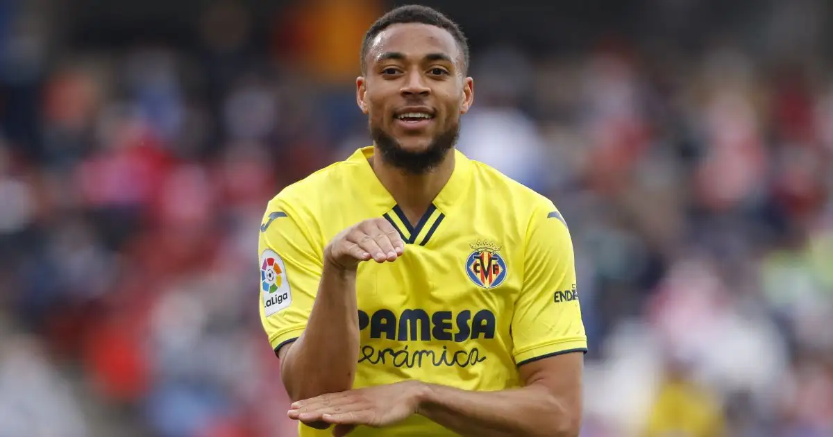 Arnaut Danjuma celebrates for Villarreal