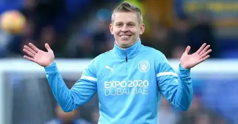 Guardiola explains driving force behind heartwarming Oleksandr Zinchenko captaincy gesture