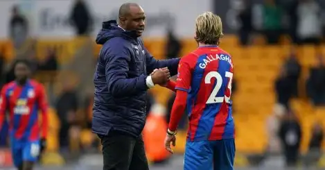 ‘The best 45 minutes I’ve seen’; Vieira cites three reasons for ‘perfect’ Palace display