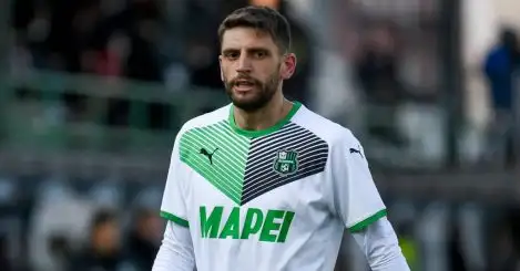 Sassuolo forward Domenico Berardi