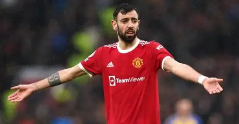 ‘Essential condition’ sees Man Utd ace Bruno Fernandes lined up by heavyweight trio including Prem rival