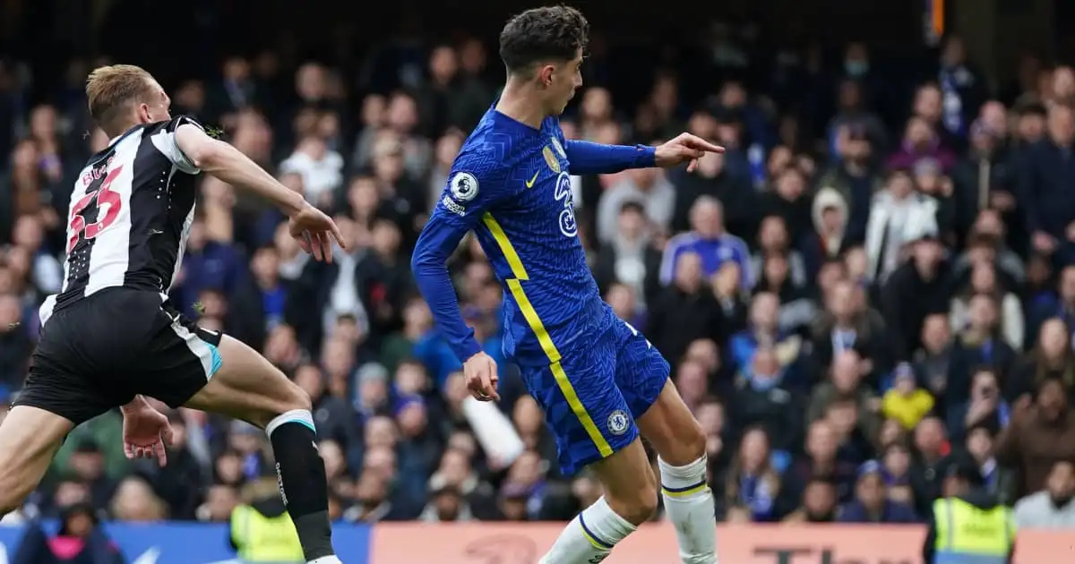 Kai Havertz, Chelsea, March 2022.