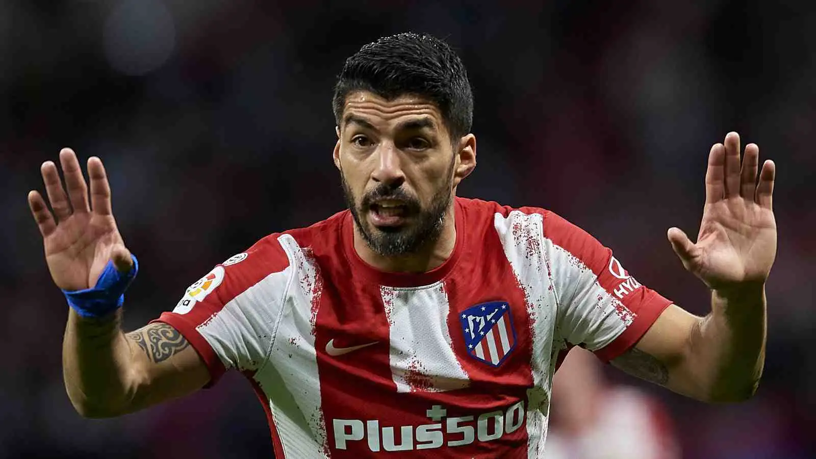 Luis Suarez during an Atletico Madrid match