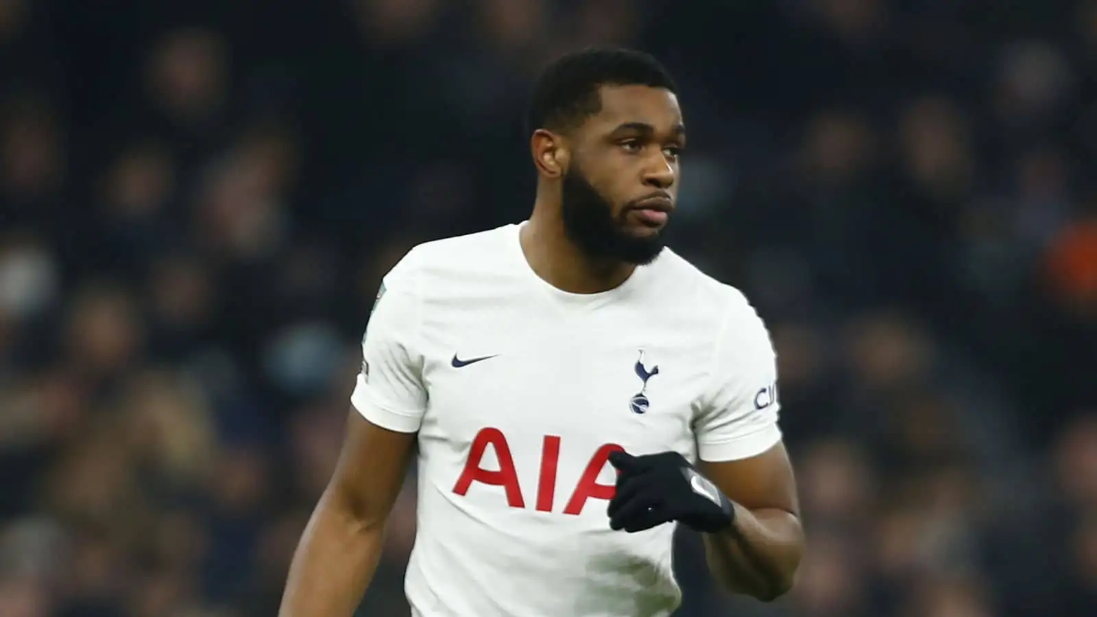 Japhet Tanganga playing for Tottenham Hotspur