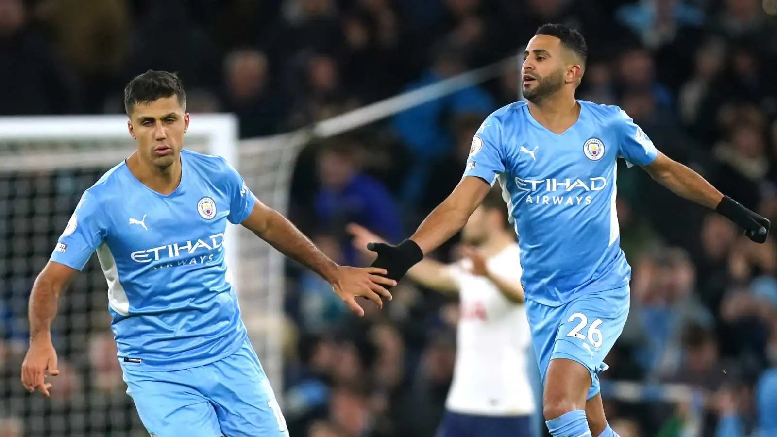 Rodri and Riyad Mahrez