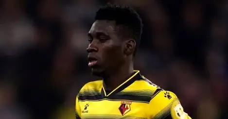 Ismaila Sarr in action for Watford