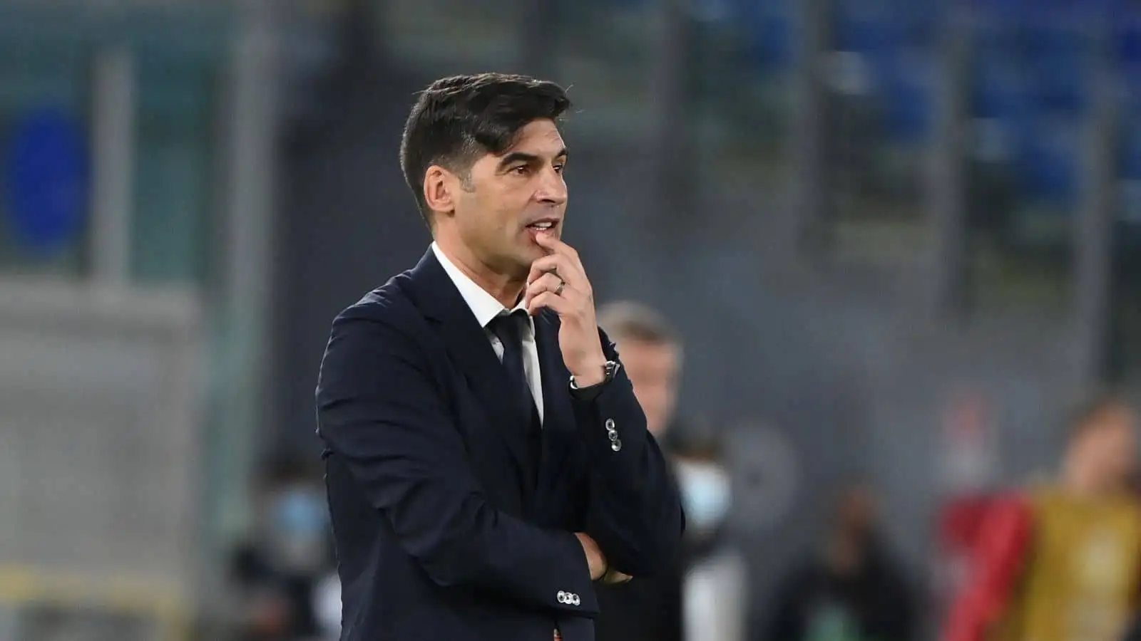 Paulo Fonseca, Roma v Man Utd May 2021