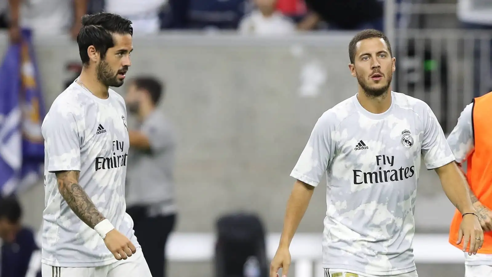 Eden Hazard, Isco of Real Madrid