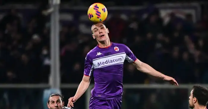 Nikola Milenkovic, Fiorentina, March 2022.