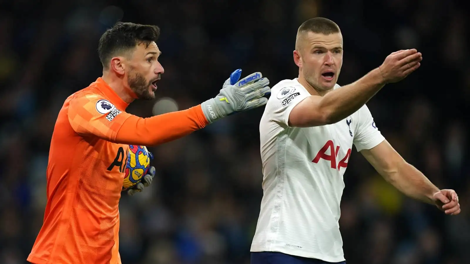 Tottenham pair Hugo Lloris and Eric Dier