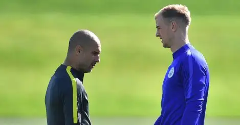 Joe Hart opens up on Man City exit, as emotional chat with Pep Guardiola revealed