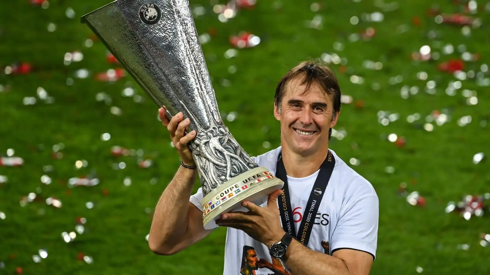 Next Man Utd manager; Julen Lopetegui, Europa League winner 2020 after Sevilla beat Inter Milan in final