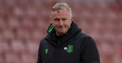 EXCLUSIVE: Stoke City owners make decision on future of manager Michael O’Neill