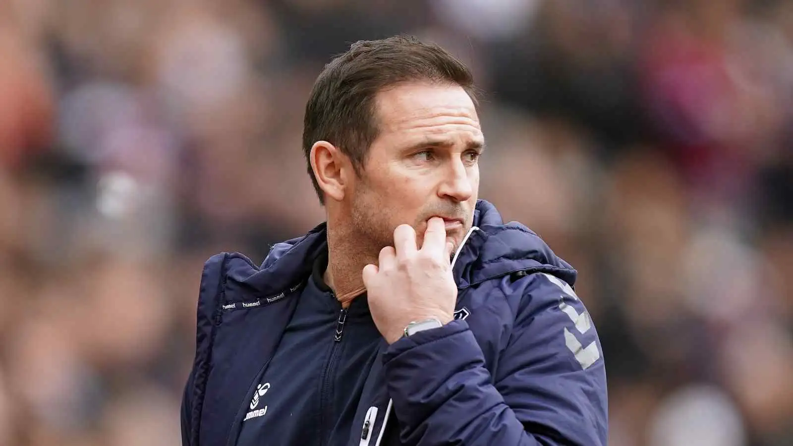 Frank Lampard managing Everton