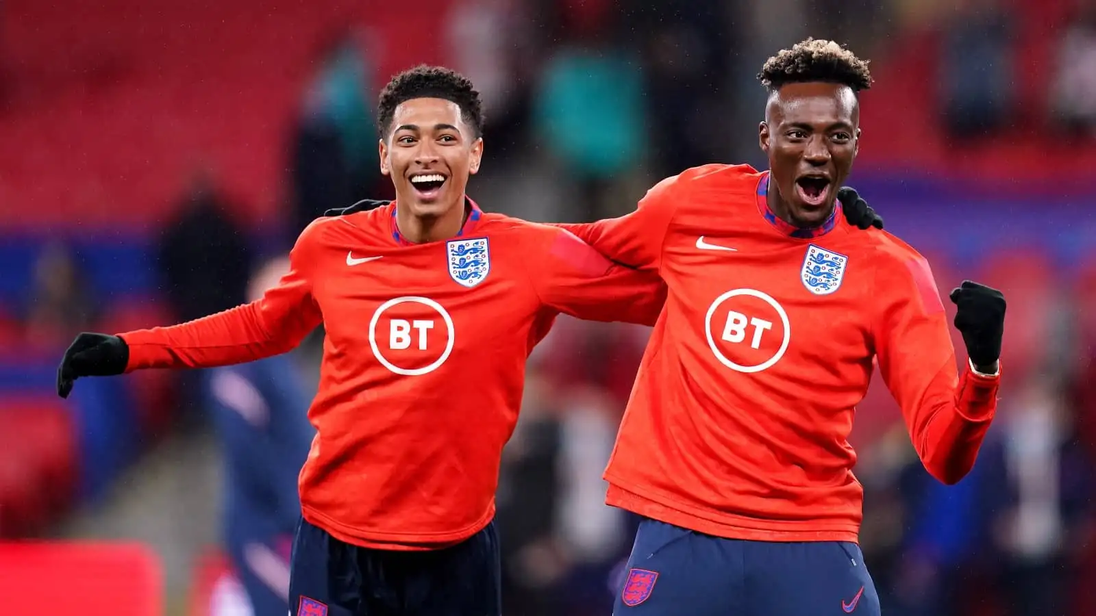 Jude Bellingham and Tammy Abraham