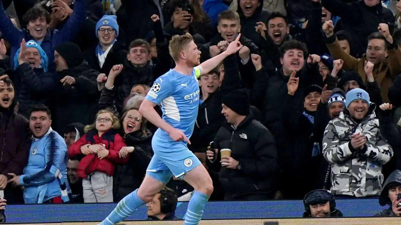 Kevin de Bruyne, Man City v Atletico Madrid April 2022