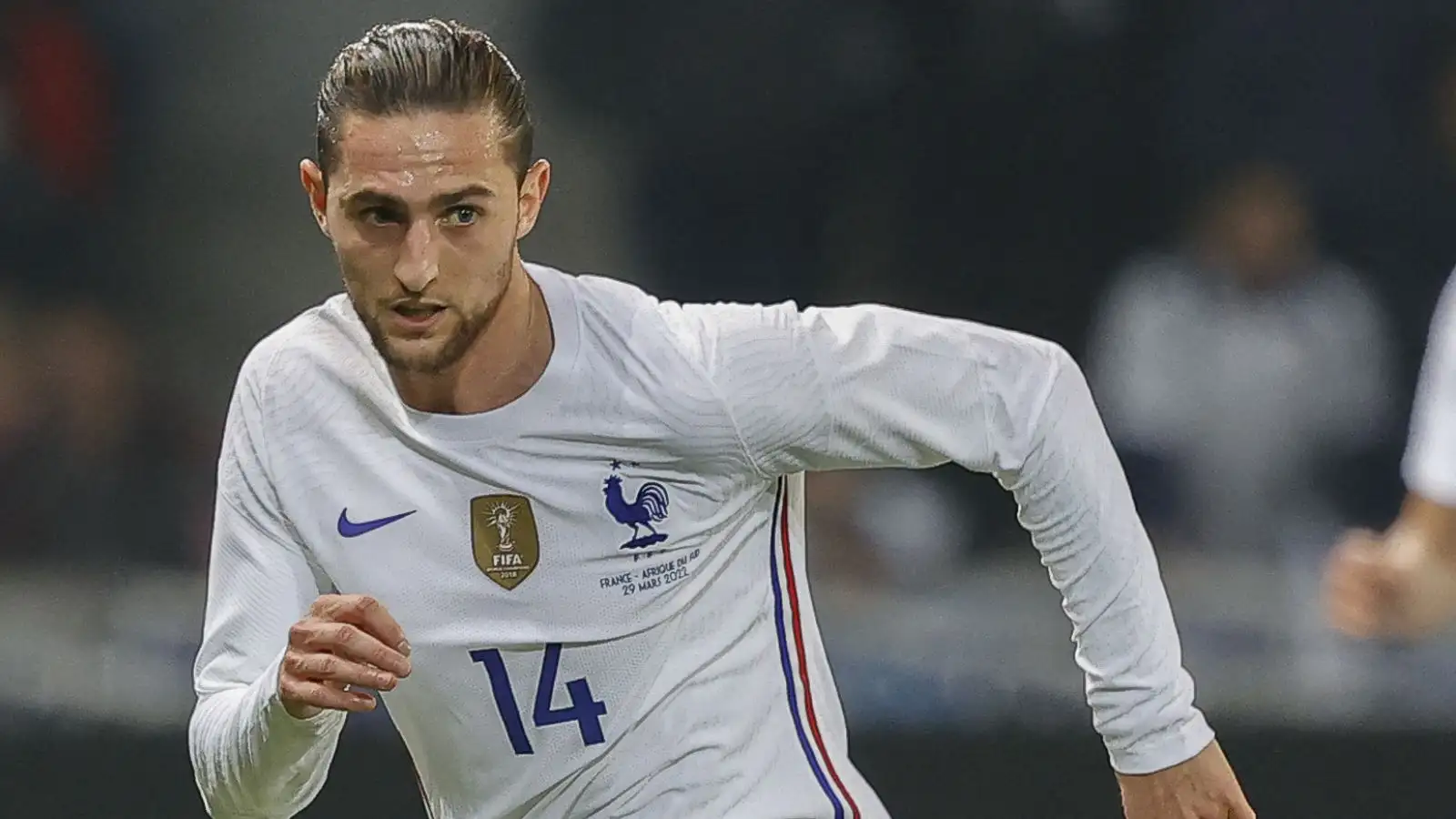 Adrien Rabiot in action for France
