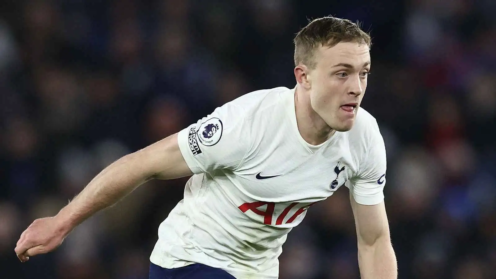 Oliver Skipp on the ball for Tottenham Hotspur