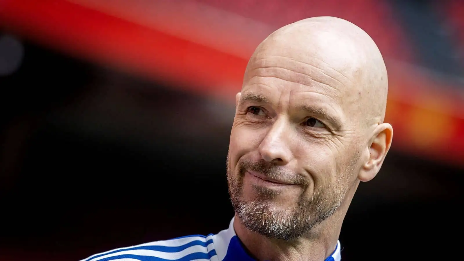 Ajax coach Erik ten Hag during the Toto KNVB Cup Press Conference prior to the cup final against PSV at the Johan Cruijff ArenA on April 15, 2022 in Amsterdam