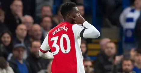 Nketiah savours ‘special’ brace against Chelsea for Arsenal in bid to prove himself