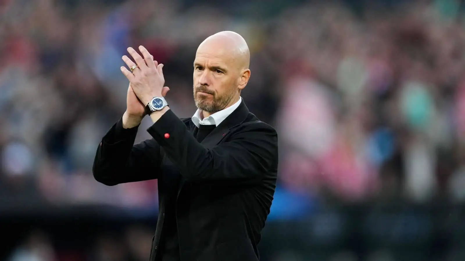 Erik ten Hag, PSV v Ajax April 2022