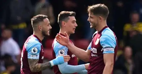 West Ham lead six Prem rivals for Josh Brownhill, with Burnley star wanted to replace Hammers man