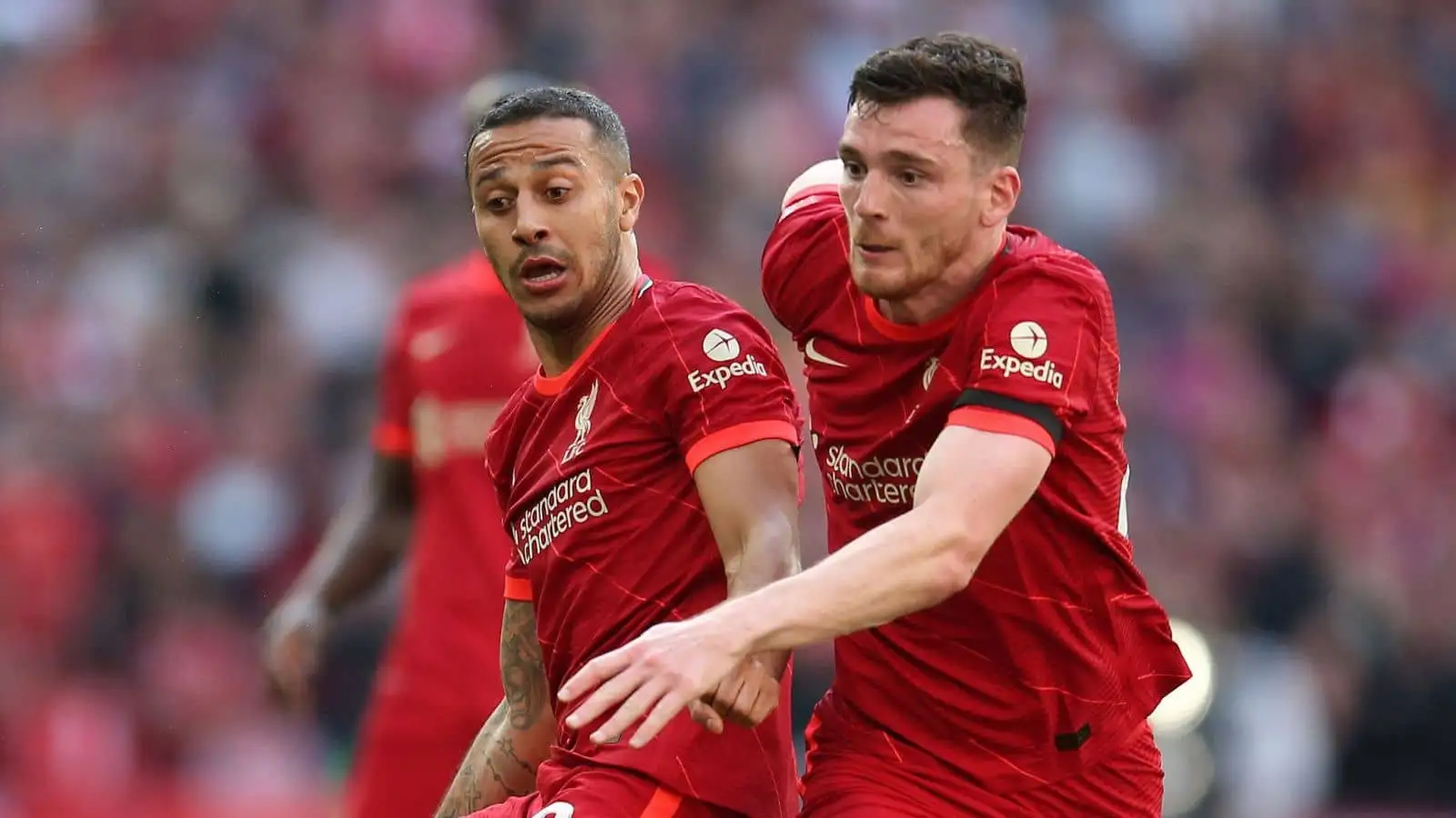 Robertson labels Liverpool trio ‘different class’ after revealing Newcastle star who was ‘causing problems’