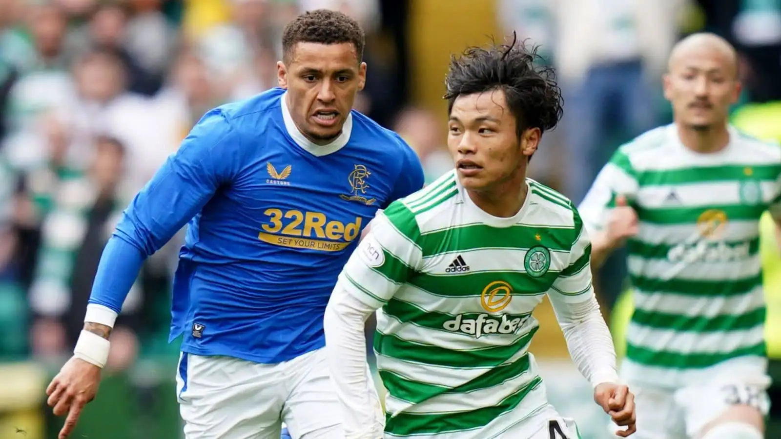 James Tavernier, Reo Hatate Celtic v Rangers