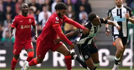 Frustrated Liverpool defender Joe Gomez on wanted list at Fulham